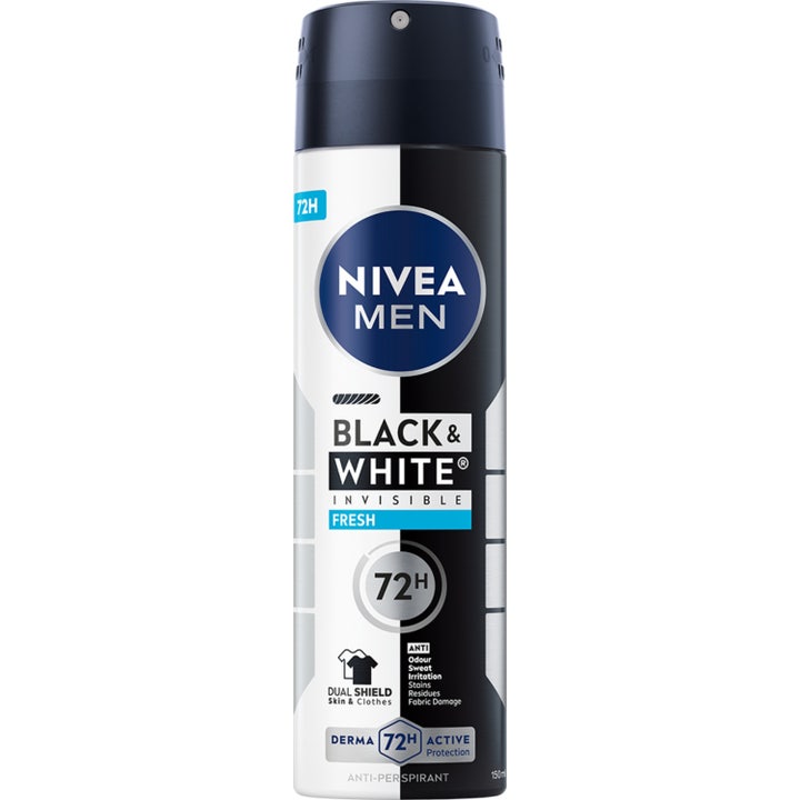 MEN Black & White Fresh Spray