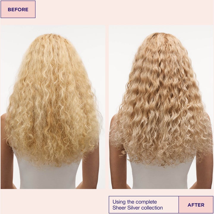 Silver Blonde Care Set With Styling Brush