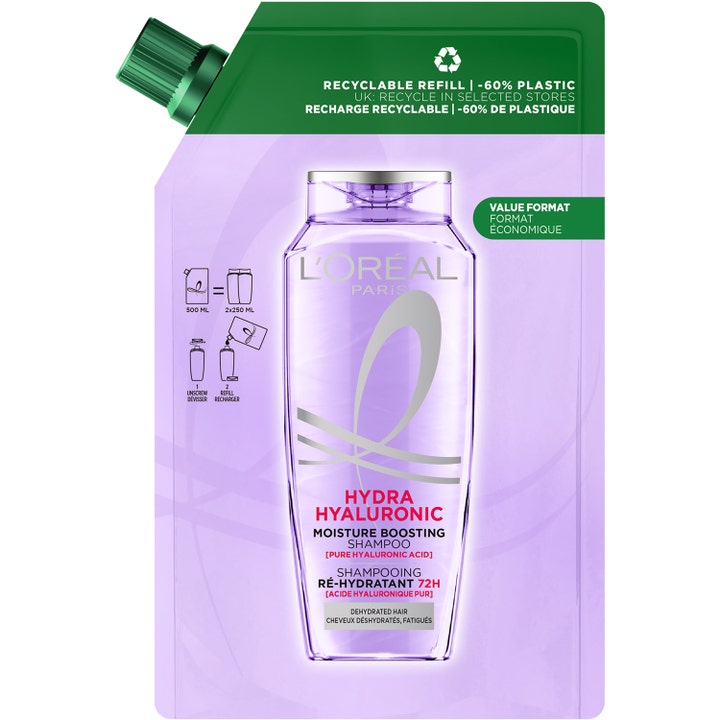 Elvital Hyaluron Plump Shampoo For Dehydrated Hair