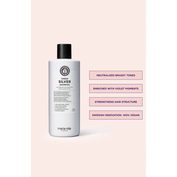 Silver Blonde Care Set With Styling Brush