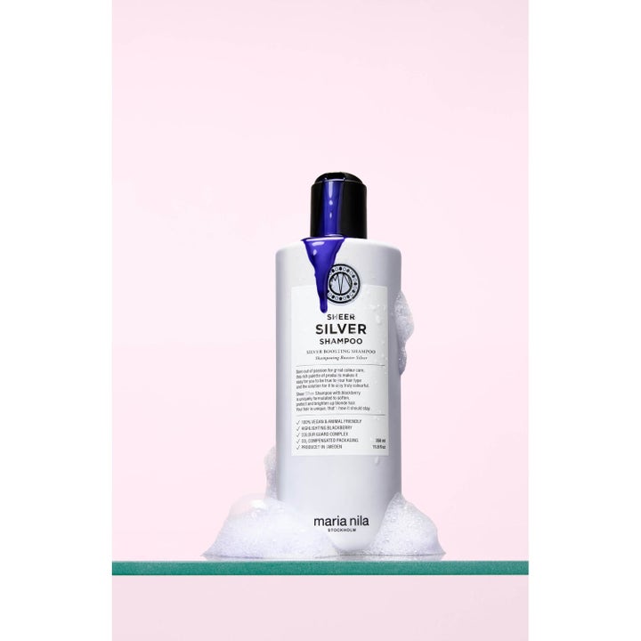 Silver Blonde Care Set With Styling Brush