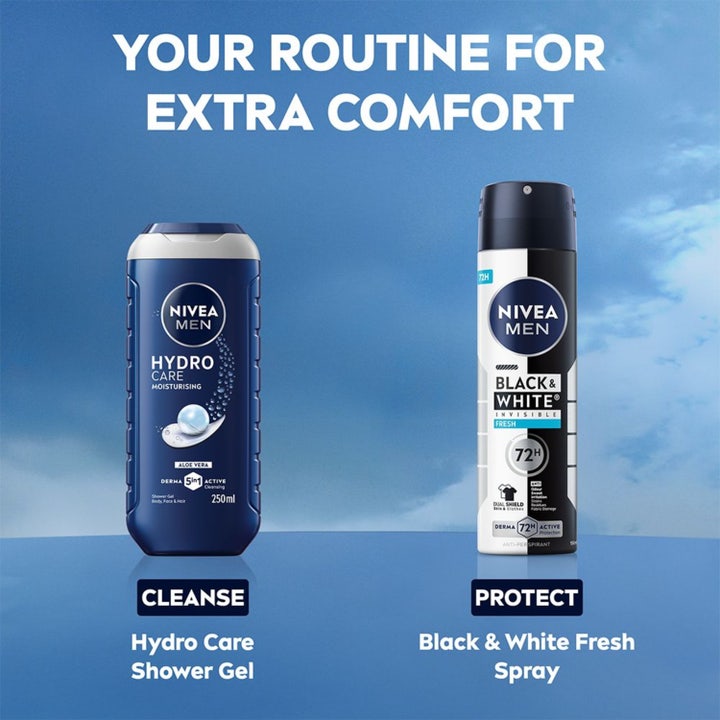 MEN Black & White Fresh Spray